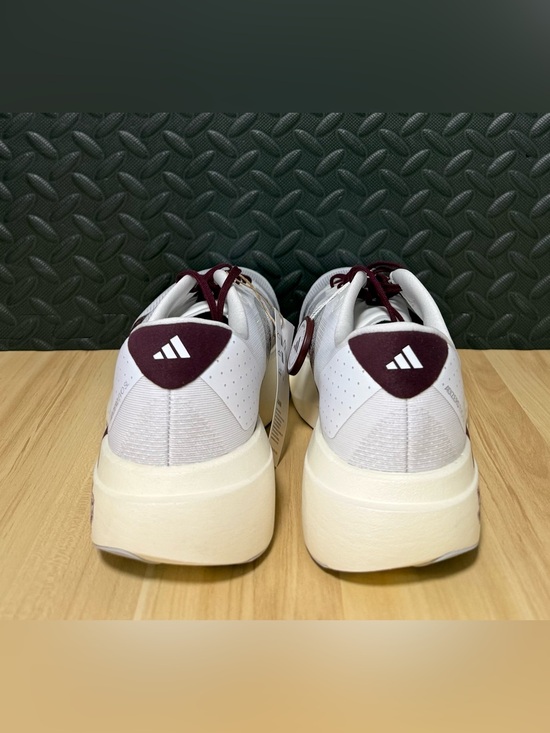 Adidas Adizero Evo SL Texas A&M Running Shoes White JQ4566 Mens Size 10.5 main image 4